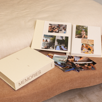 MEMORIES Photo Album & Keepsake Box