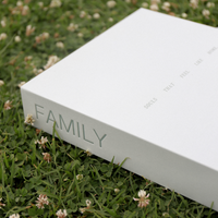 FAMILY Photo Album & Keepsake Box