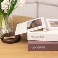 MINI Cream Memories ~ Photo Album & Keepsake Box