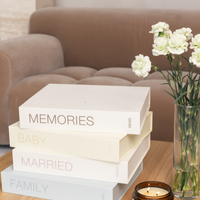 FAMILY Photo Album & Keepsake Box