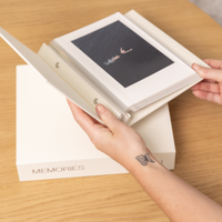 MINI Cream Memories ~ Photo Album & Keepsake Box