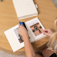 MINI Cream Memories ~ Photo Album & Keepsake Box