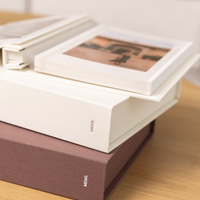 MINI Cream Memories ~ Photo Album & Keepsake Box