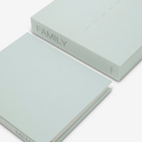 FAMILY Photo Album & Keepsake Box