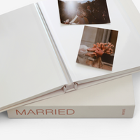 MARRIED Photo Album & Keepsake Box