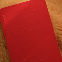 I JUST REALLY LOVE YOU ~ Greeting Card