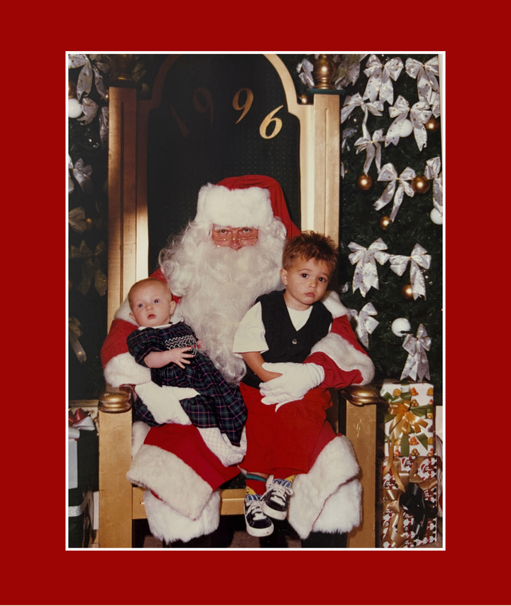 Christmas Santa photos kept in the MEMS CHRISTMAS photo album