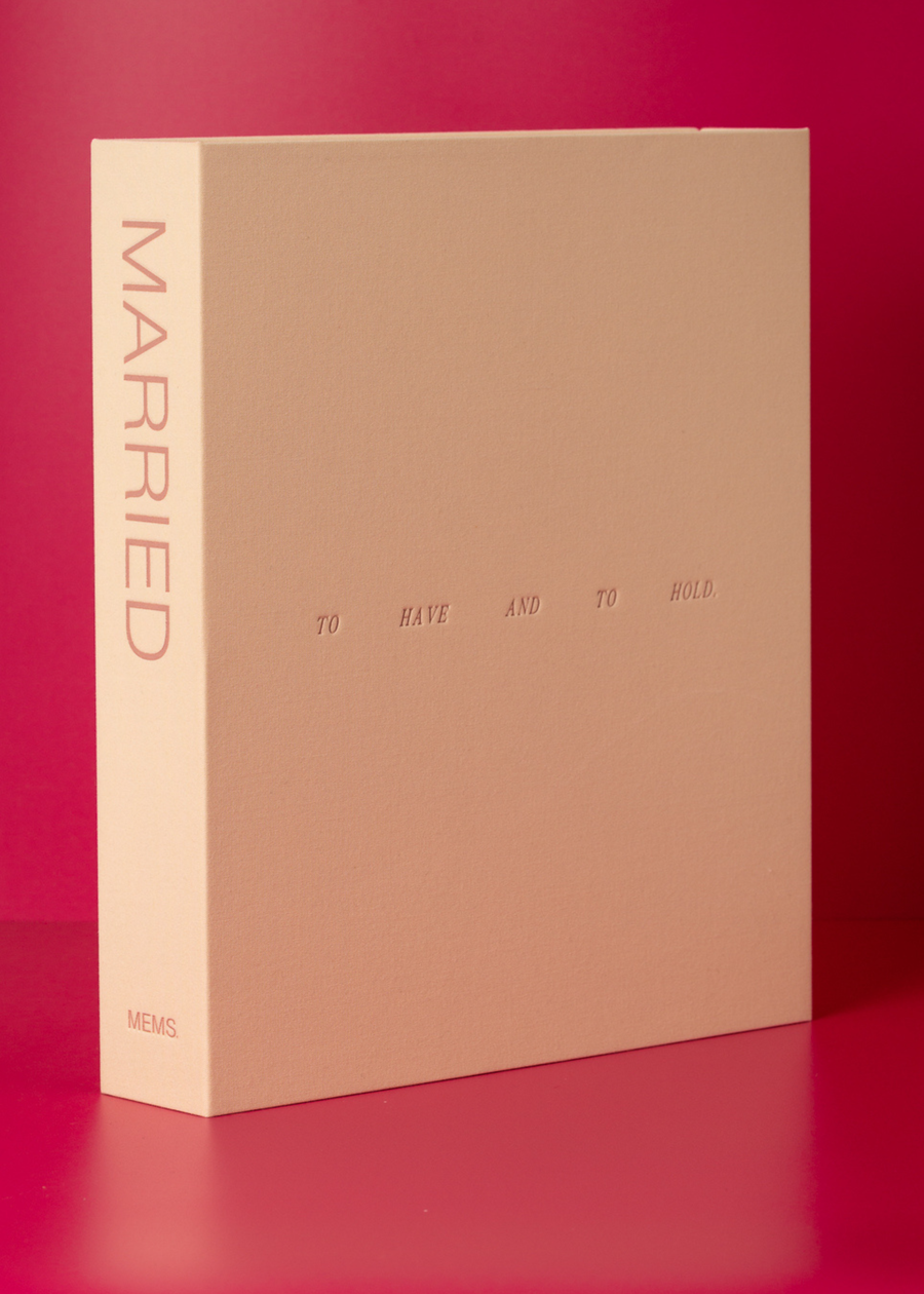 MARRIED Photo Album & Keepsake Box