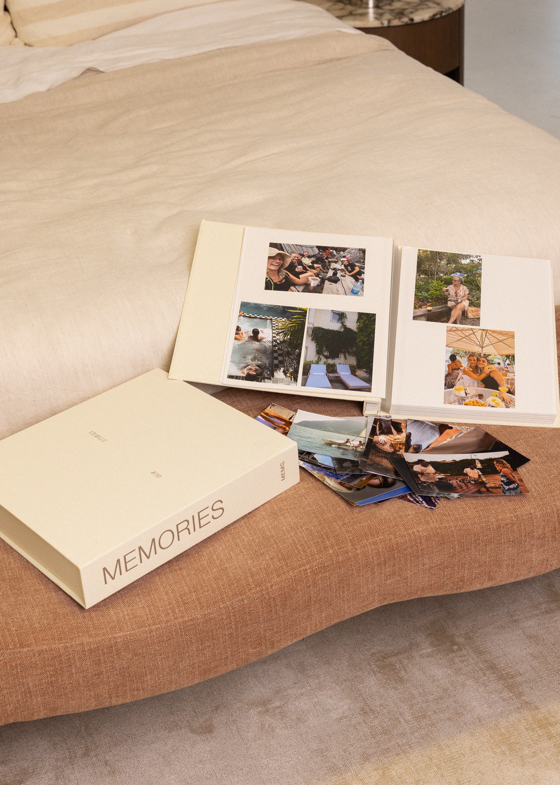 MEMORIES Photo Album & Keepsake Box