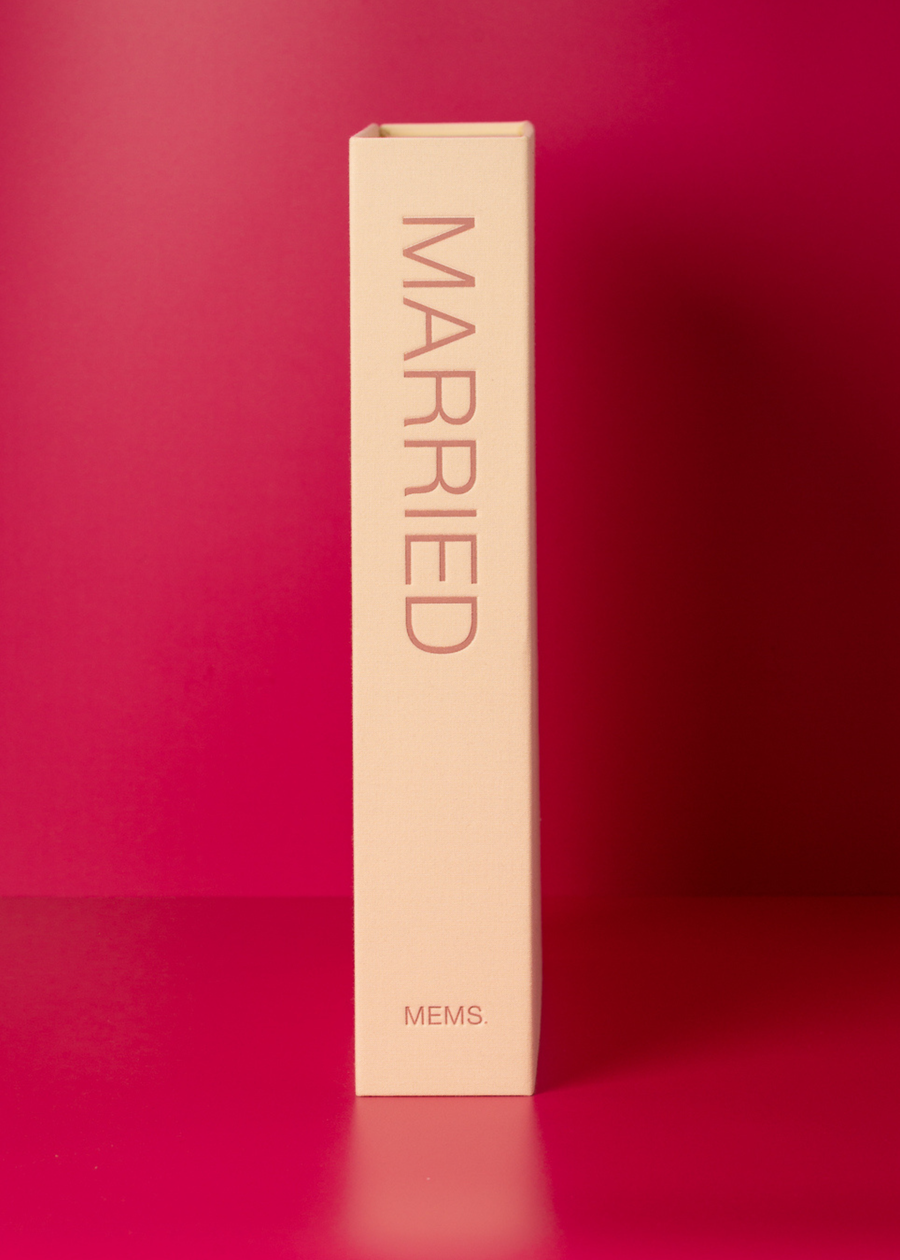 MARRIED Photo Album & Keepsake Box