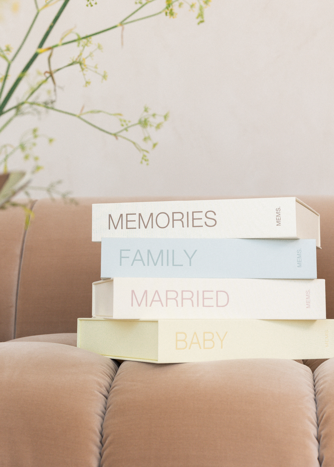 MEMORIES Photo Album & Keepsake Box
