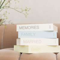 MEMORIES Photo Album & Keepsake Box