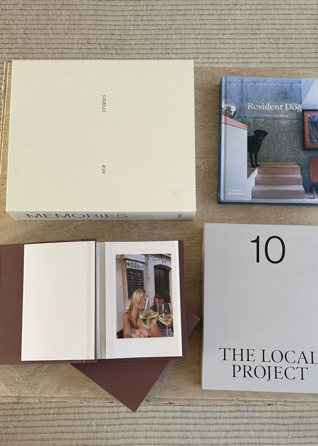 MEMORIES Photo Album & Keepsake Box
