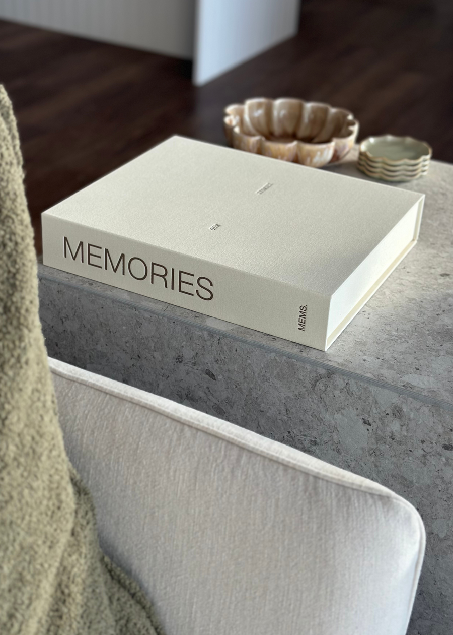 MEMORIES Photo Album & Keepsake Box
