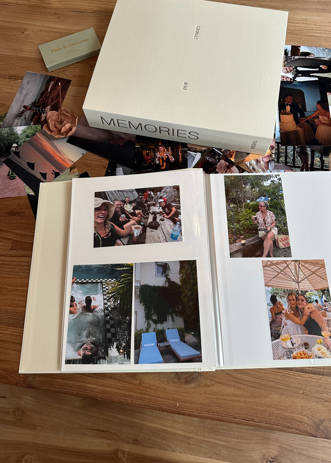 MEMORIES Photo Album & Keepsake Box