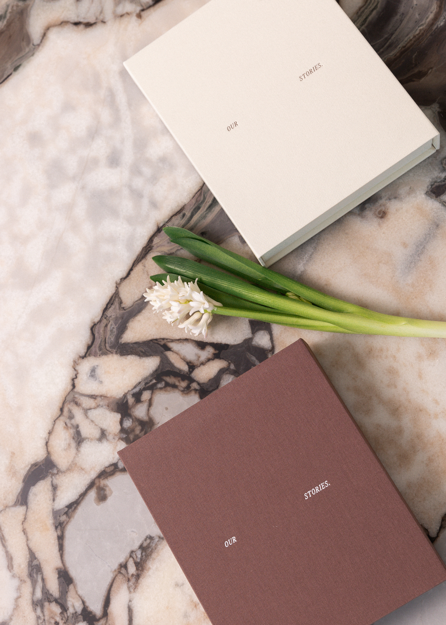 MINI Cream Memories ~    Photo Album & Keepsake Box