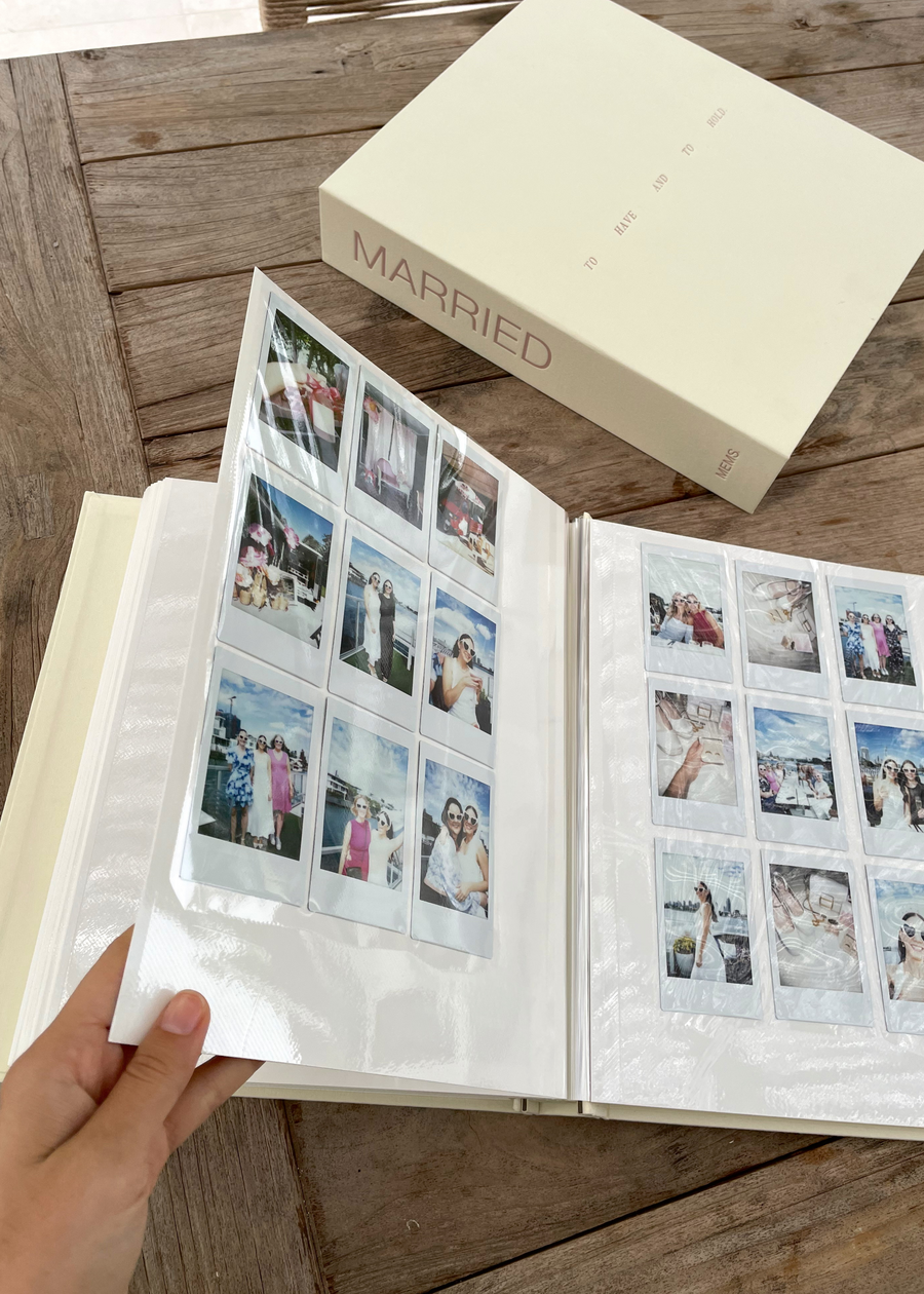 MARRIED Photo Album & Keepsake Box