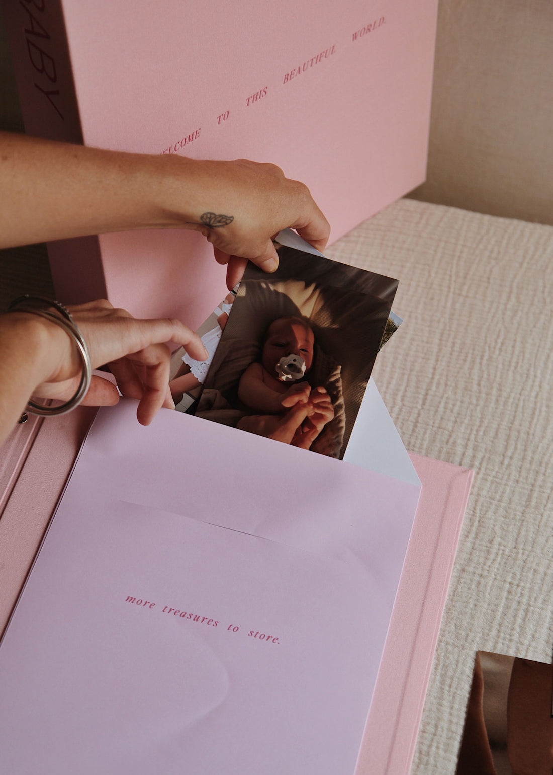 BABY Pink Photo Album