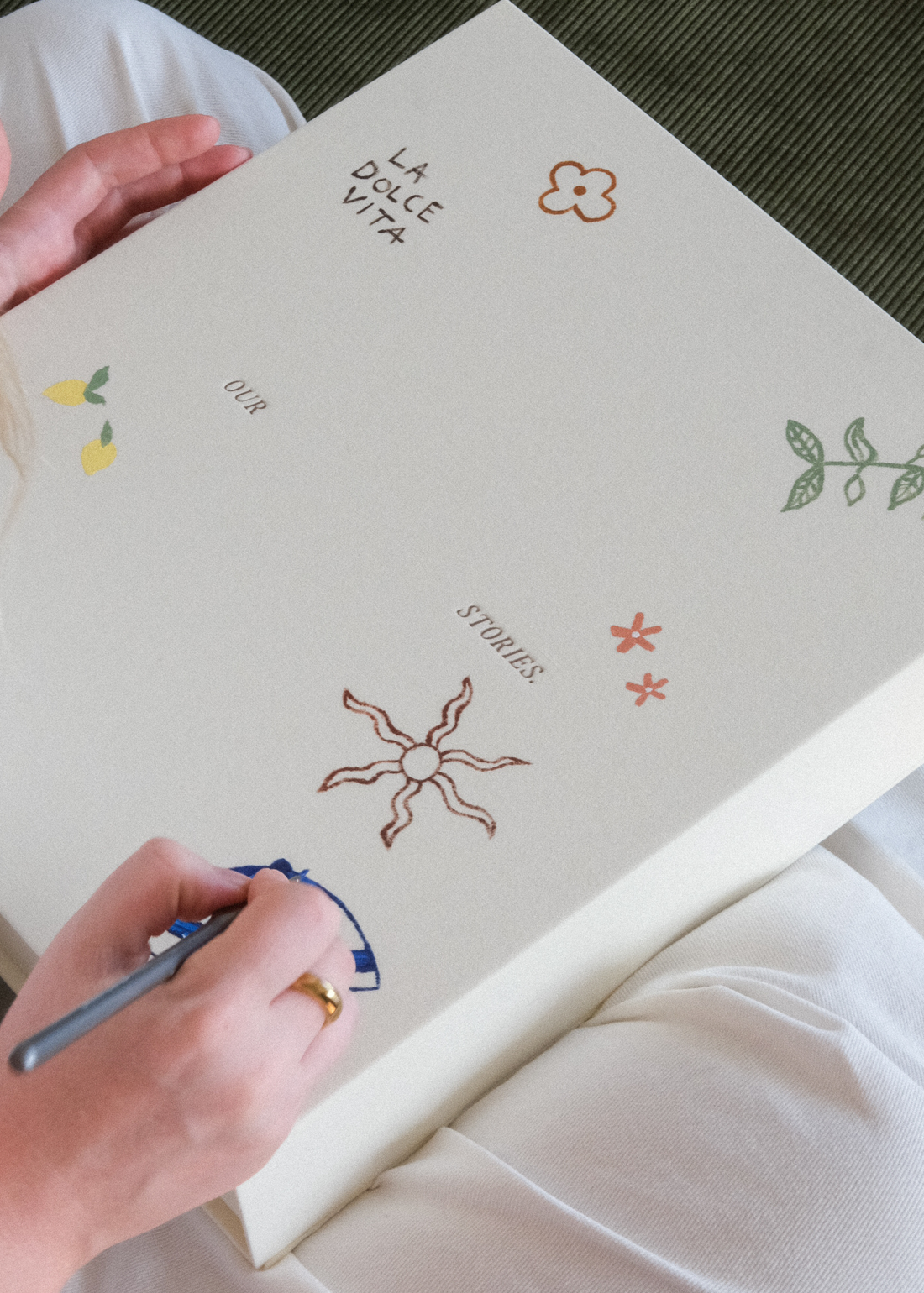 MEMORIES x Britney Turner ~ Hand Painted Photo Album