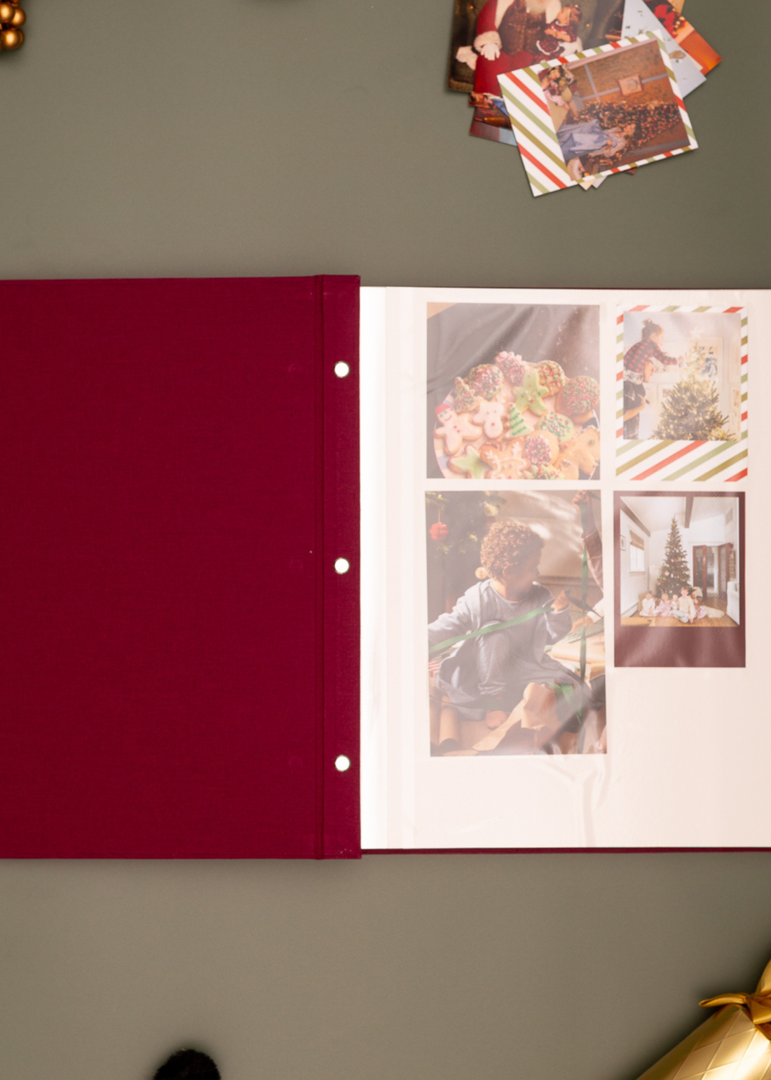 CHRISTMAS Photo Album & Keepsake Box