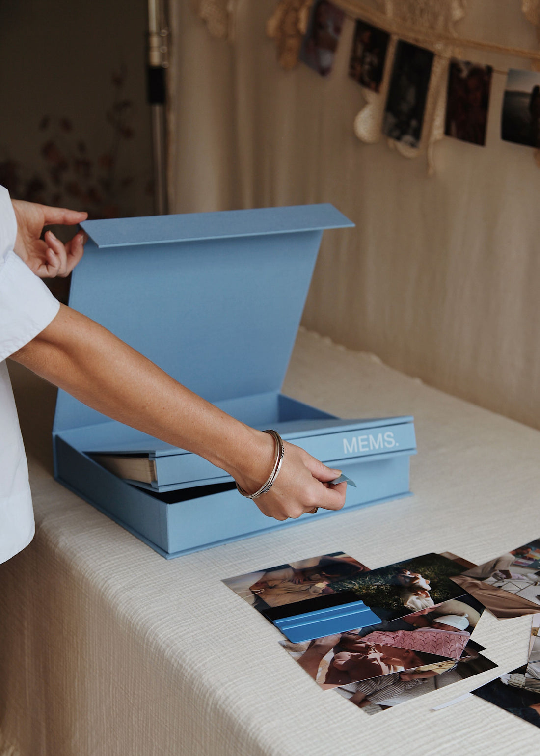 BABY Blue Photo Album