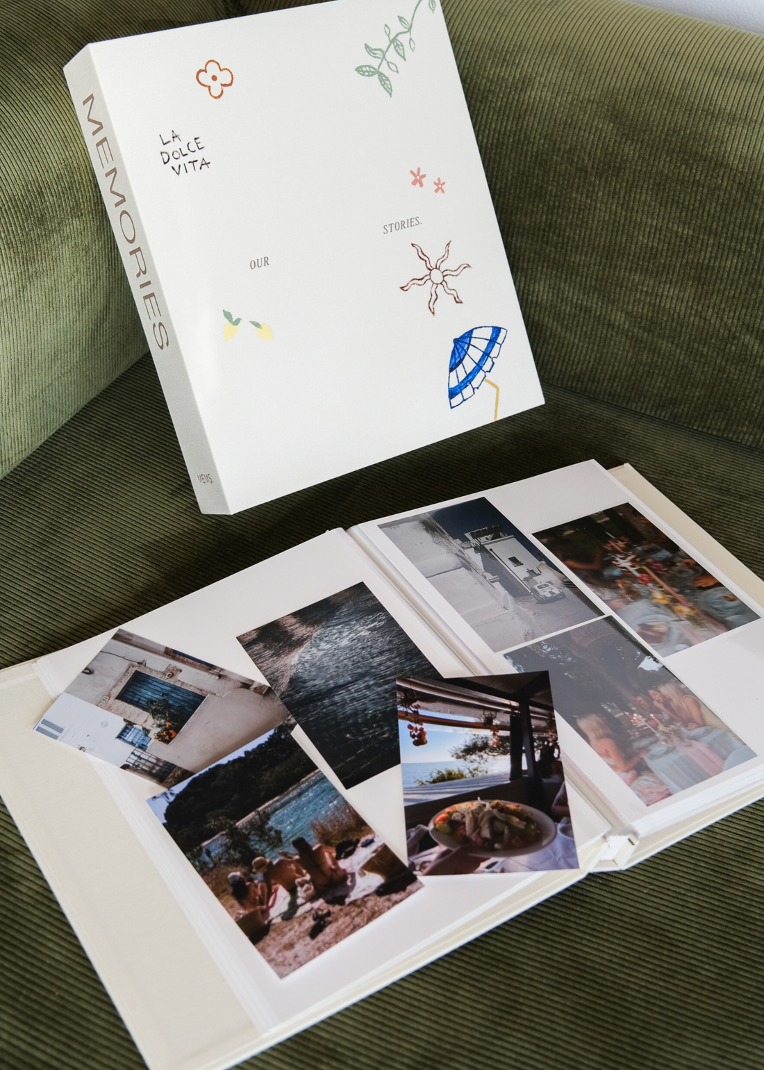 MEMORIES x Britney Turner ~ Hand Painted Photo Album