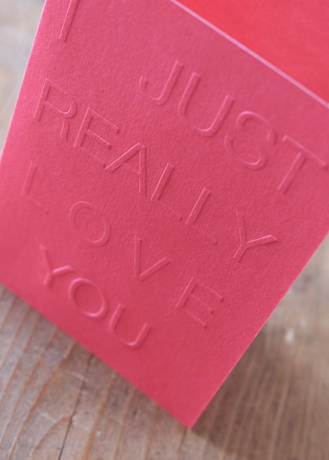 I JUST REALLY LOVE YOU ~ Greeting Card