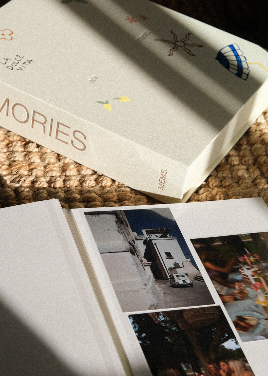 MEMORIES x Britney Turner ~ Hand Painted Photo Album