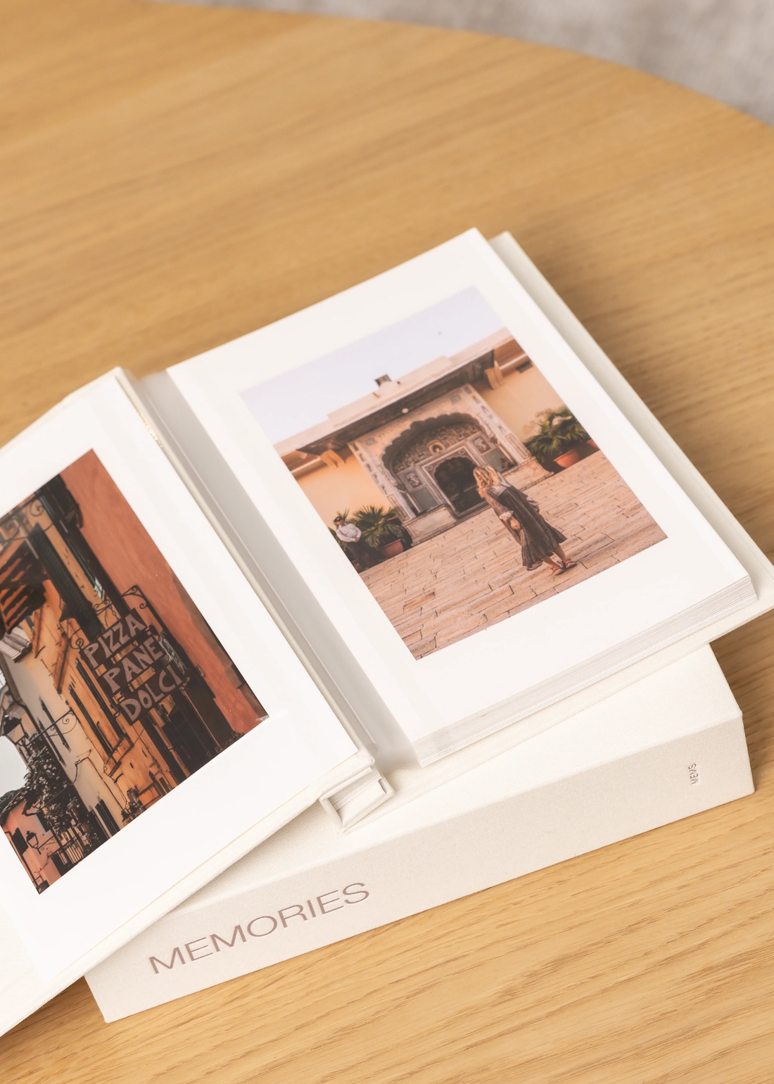MINI Cream Memories ~    Photo Album & Keepsake Box