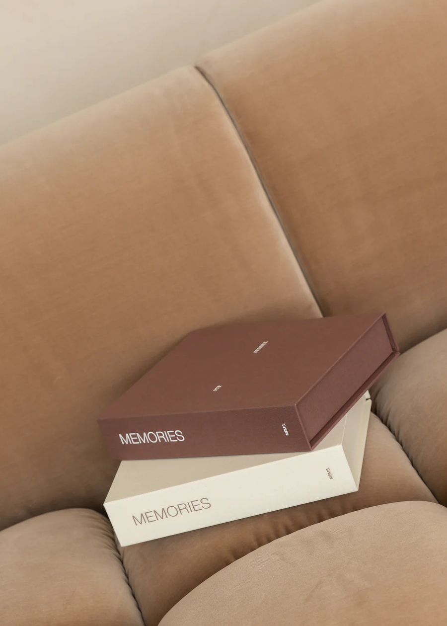 MINI Cream Memories ~    Photo Album & Keepsake Box