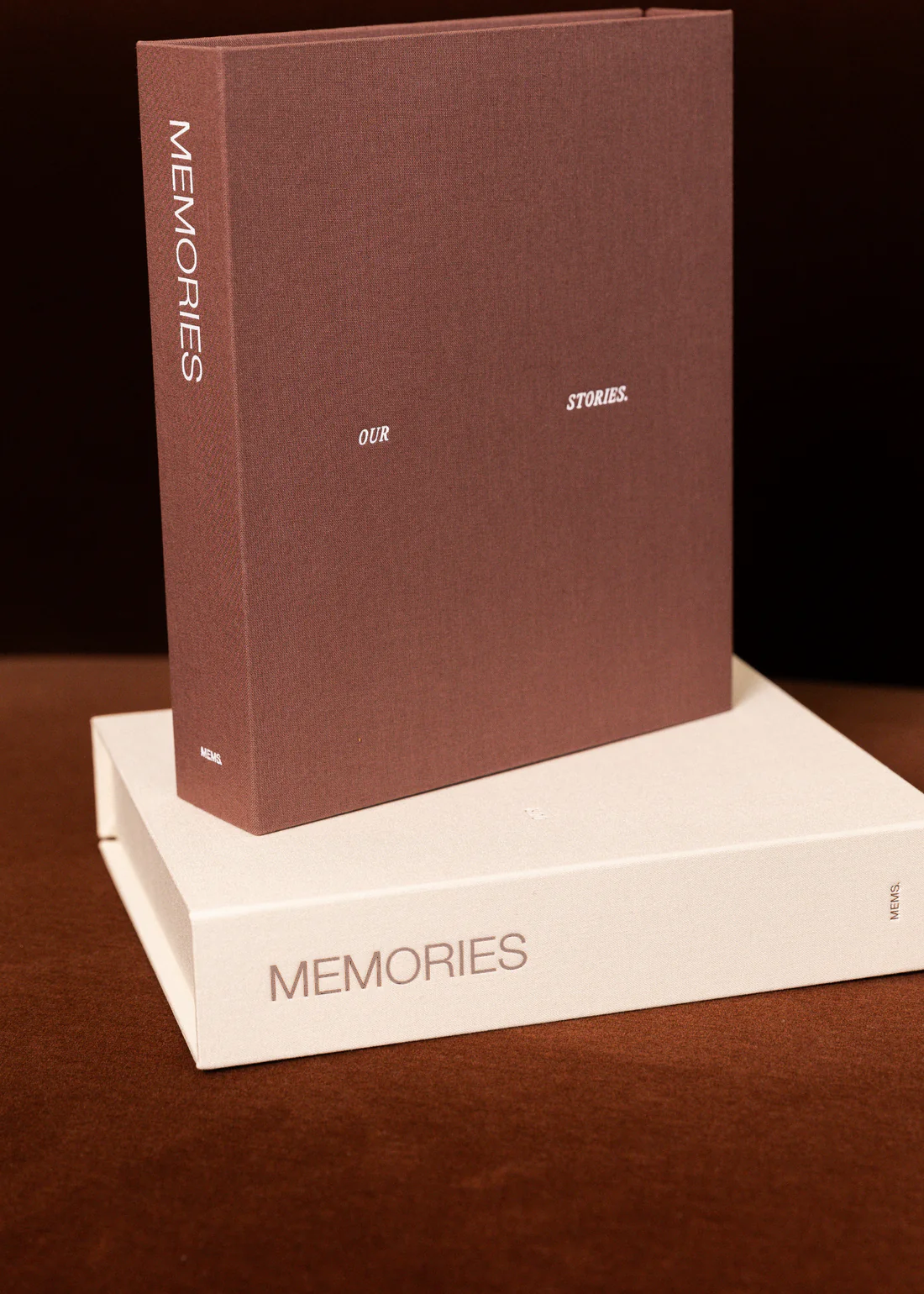 MINI Cream Memories ~    Photo Album & Keepsake Box