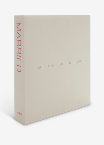 MARRIED Photo Album & Keepsake Box